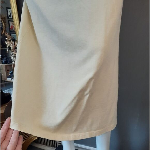 Zara NWT 100% Cotton Butter Yellow Maxi Skirt - Picture 10 of 12